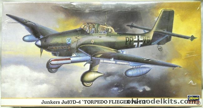Hasegawa 1/48 Junkers Ju-87 D-4 Stuka Torpedo Flieger Part 2, 09348 plastic model kit
